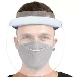 Hacer 800 Micron Face Shield with Adjustable Elastic Strap HC5175 (Pack of 5)-picture-2
