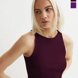 TOOCHKI Women Pack of 2 Ribbed Sleeveless Tank Crop Top-picture-46