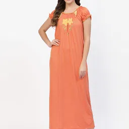 CHUI MUI Printed Maxi Nightdress-picture-16