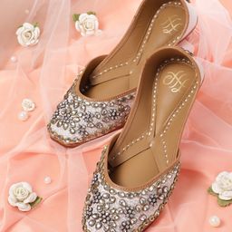 House of Pataudi Embellished Ethnic Mojaris-30