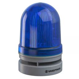Werma Sounder Beacon EvoSIGNAL Midi Series Blue 12-24 V AC/DC IP66 Base Mount 110dB at 1 Metre, 461.510.70-image-72