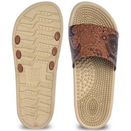 Paragon Women's Beige Slides image 3