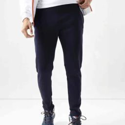 Wildcraft Navy Regular Fit Sports Trackpants-image-96