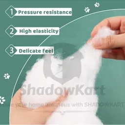 Shadowkart Set of 3 Fibre Filled Polyester Ultra Soft Sleep Pillow image 2