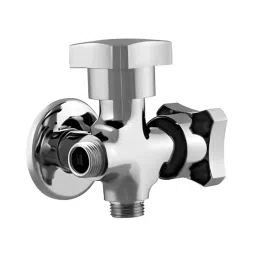 Parryware Jade Quarter Turn 2 Way Angular Stop Cock Chrome, G021YA1-picture-43
