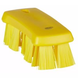 VIKAN Hand Brush Hard Polyester Bristles Yellow 176 mm, 38916-image-85