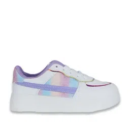 Pantaloons Junior White & Blue Casual Sneakers-picture-41