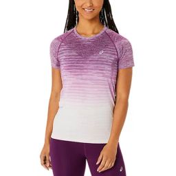 Asics Seamless SS Purple T-Shirt-image-77