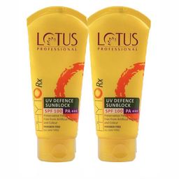 Lotus Professional Set Of 2 PHYTORx UV Defense Sunscreen SPF 100 - 50G Each-0