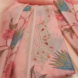 Soch Printed Unstitched Dress Material-image-29