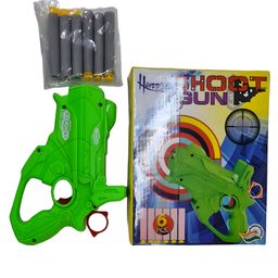 NEGOCIO Gun Toys for Kids, Long Distance Shooting Gun with 6 Soft Dart Combo Toy | Birthday Presents for 4+ Years Boys- PACK OF 1 - COLOR MAY VARY-18