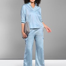 Tuna London Pure Cotton Shirt & Cargo Pant Co-Ords-image-82