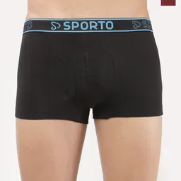 Sporto by Macho Men Pack Of 2 Outer Elastic Short Trunks VAN:Sprto_M1022-B(1)-M(1)-S-picture-42