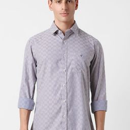 Van Heusen Sport Checked Slim Fit Pure Cotton Casual Shirt-picture-15