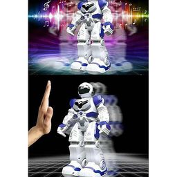 Magicwand R/C Rechargeable Gesture Sensing,Dancing & Programmable Glory Robot for Kids with Lights & Sound WhitePack of 1 image 4