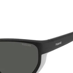 Polaroid Men UV Protected Lens Full Rim Rectangle Sunglasses image 3