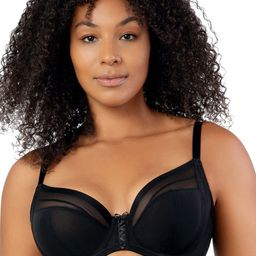 PARFAIT Solid Non Padded Half Coverage Plunge Bra-19