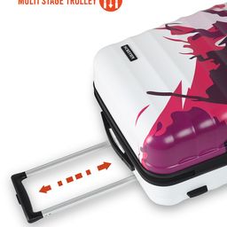 Killer Unisex Abstract Printed Medium Trolley Suitcase image 4