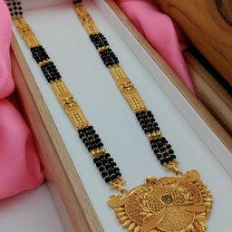 niva fashion Women Gold Mangalsutra-image-81