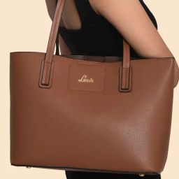 Lavie Tan Solid Large Tote Handbag-image-81