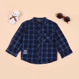 V-Mart Boys Opaque Checked Casual Shirt-43