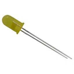 BROADCOM LED, 5MM, YELLOW, 2.1MCD, 585NM, HLMP-4719 (Pack of 5 Pcs)-26