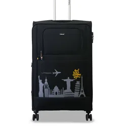 TIMUS Salsa Plus Soft Luggage Printed Large Trolley Bag-36