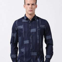 The Indian Garage Co Slim Fit Abstract Printed Casual Shirt-image-78