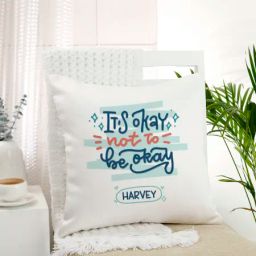 It's Okay Not To Be Okay Personalized Cushion-image-17