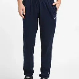 Reebok Navy Cotton Regular Fit Printed Sports Trackpants-picture-14