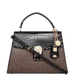 Aldo Ulumas Brown Printed Medium Handbag-image-29