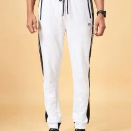 Ajile by Pantaloons White Slim Fit Joggers-image-39