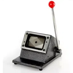 Generic Heavy Duty PVC ID Card Die Cutter Full Metal Body Rounded Corners-image-22