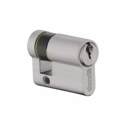 Dorset CL 214 H SS 90 mm Silver Satin Finish Half Pin Cylinder Lock-image-55