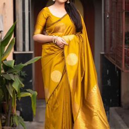 bigben textile Woven Design Zari Banarasi Saree-image-48