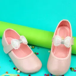 NESKA MODA Girls Ballerinas with Bows Flats-image-50