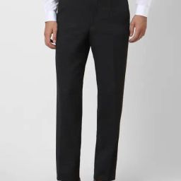 Van Heusen Black Regular Fit Trousers-image-68