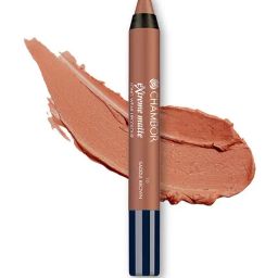 CHAMBOR Extreme Matte Long Wear Lipcolour 10 Saddle Brown - 2.5 gm-image-56