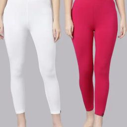 TWIN BIRDS Women Pack Of 2 High Ankle Leggings-picture-11