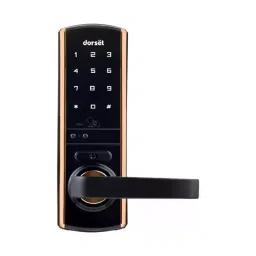 Dorset Steel Rose Gold Finish Smart Door Lock DG 502 MRG-47