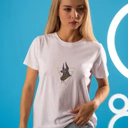 Moda Rapido Women Graphic Printed Round Neck T-shirt-picture-4