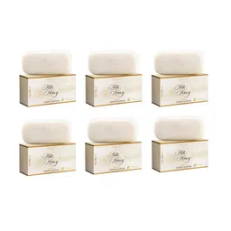 Oriflame Set Of 6 Milk & Honey Gold Softening Creamy Soap Bar - 100 g Each-picture-41