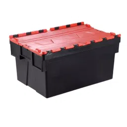 RS PRO 77L Red PP Attached Lid Container, 600mm x 400mm x 400mm Model No 1783349-picture-21