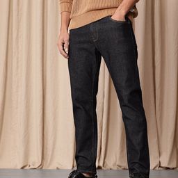Mr Bowerbird Men Slim Fit Mid-Rise Light Fade Stretchable Jeans-image-92