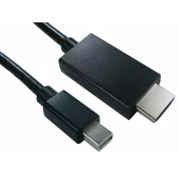 RS PRO PVC Cable Male Mini DisplayPort to Male HDMI 4K 2 m, 1828800-19
