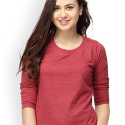 PINACOLADA Women Round Neck Cotton Top-image-35