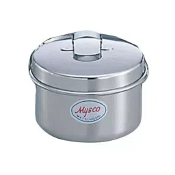 AS ONE Cotton Ball Container Tiny Size Stainless Steel, 0-1712-01-image-55