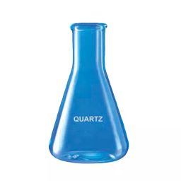 Supertek 25 ml Clear Quartz Glass Conical Flask, CHQT4/1 (Pack of 2)-image-92