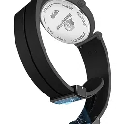 DOUBLERUN Unisex Dial & Textured Straps Analogue Multi Function Watch H05N22056 image 2