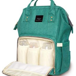 House of Quirk  Diaper Bag Maternity Backpack Jeep Print - Green-15